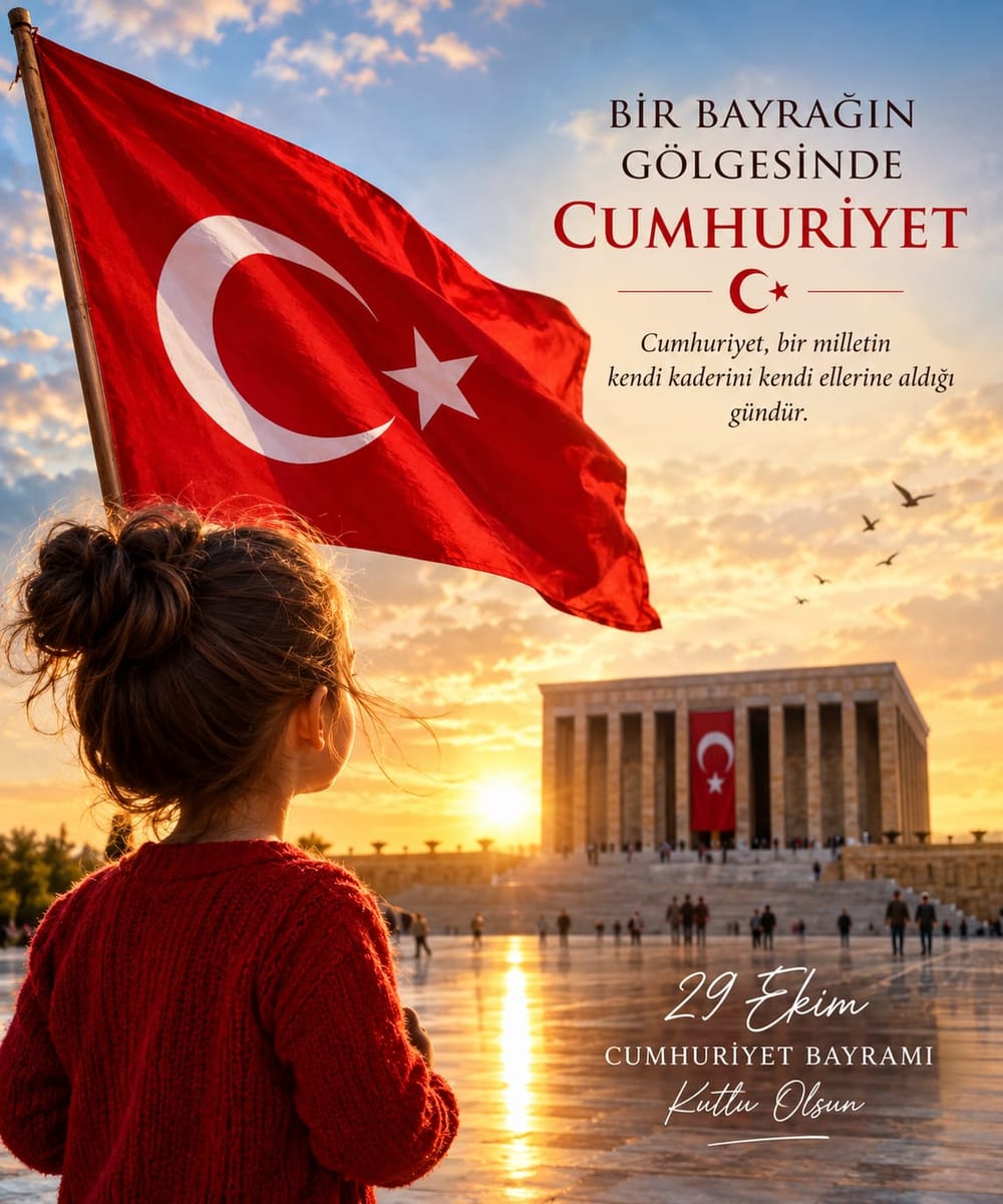 BİR BAYRAĞIN GÖLGESİNDE CUMHURİYET 🇹🇷🇹🇷🇹🇷