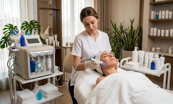 18 Aşamalı Hydrafacial Cilt Bakımı